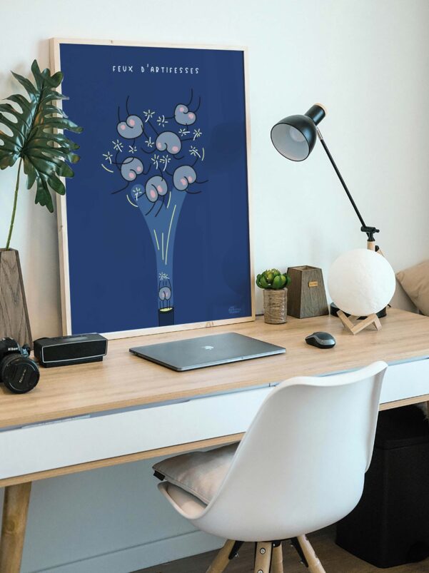 affiche-humoristique-feux-artifice-bleue