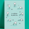 affiche-humour-posture-de-yoga-bleue
