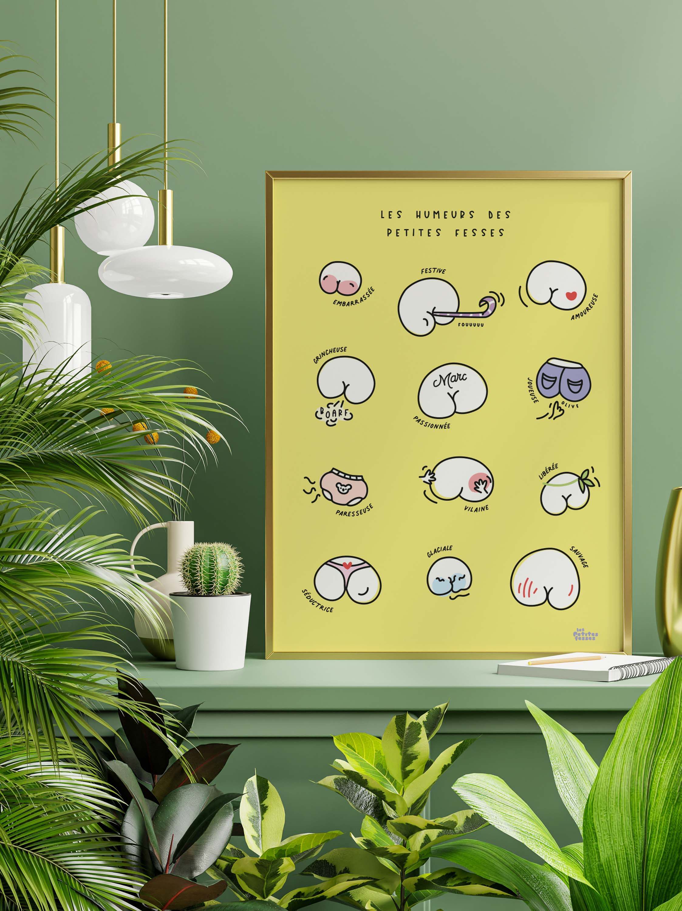 affiche-toilettes-deco-humour-jaune