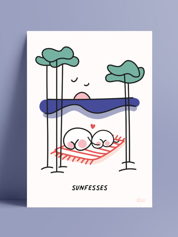 affiche-humour-arcachon-les-petites-fesses