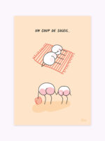 Affiche-encadrée-les-petites-fesses-un-coup-de-soleil