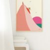 affiche-dune-du-Pilat-surf-bassin-Arcachon-illustré