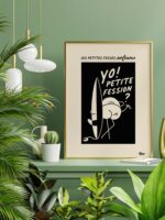 affiche-humoristique-noir-et-blanc-planche-de-surf-en-situation