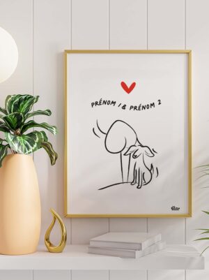 affiche-personnalisée-animal