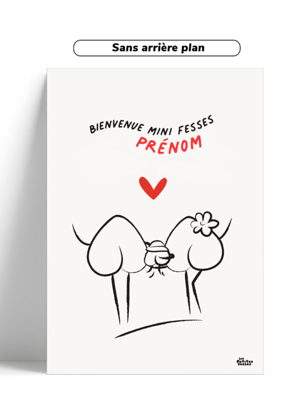 Affiche de Naissance à personnaliser
