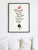 affiche-à-personnaliser-mon-coeur