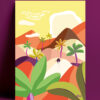 affiche-tropicale-une-fesse-après-l'autre