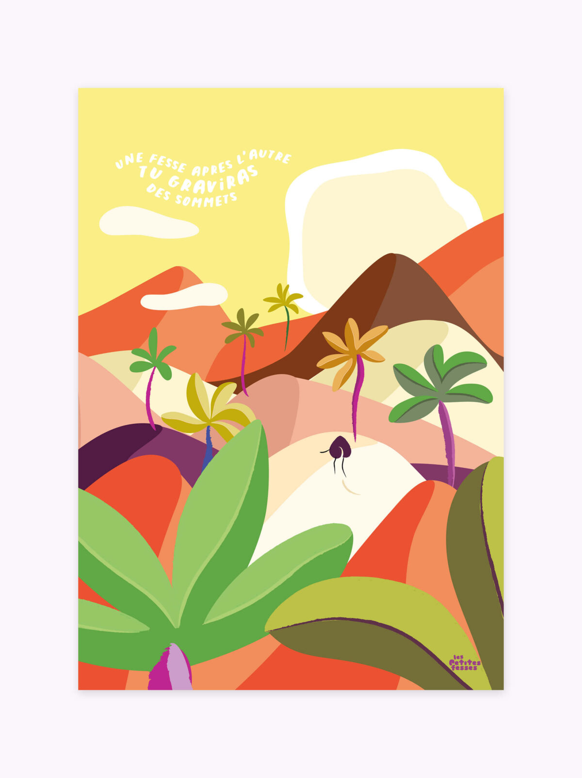 Une fesse après l'autre affiche-tropicale-une-fesse-après-l'autre