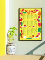 affiche-cuisine-fruits-et-légumes-de-saison