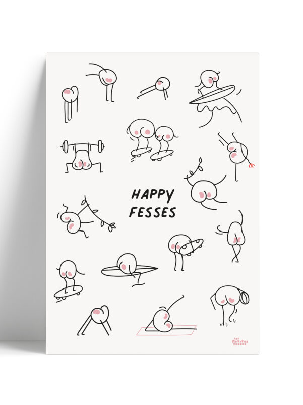 affiche-de-sport-illustrés-en-noir-et-blanc