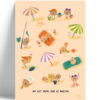 affiche-personnages-sur-la-plage-sur-le-sable-avec-parasol