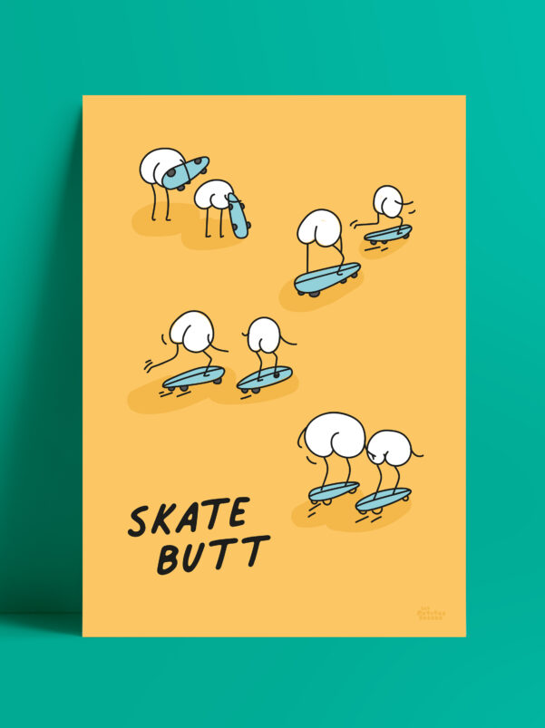 affiche-sportive-skateboard-humour
