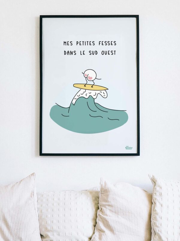 affiche-humour-petites-fesses-sud-ouest