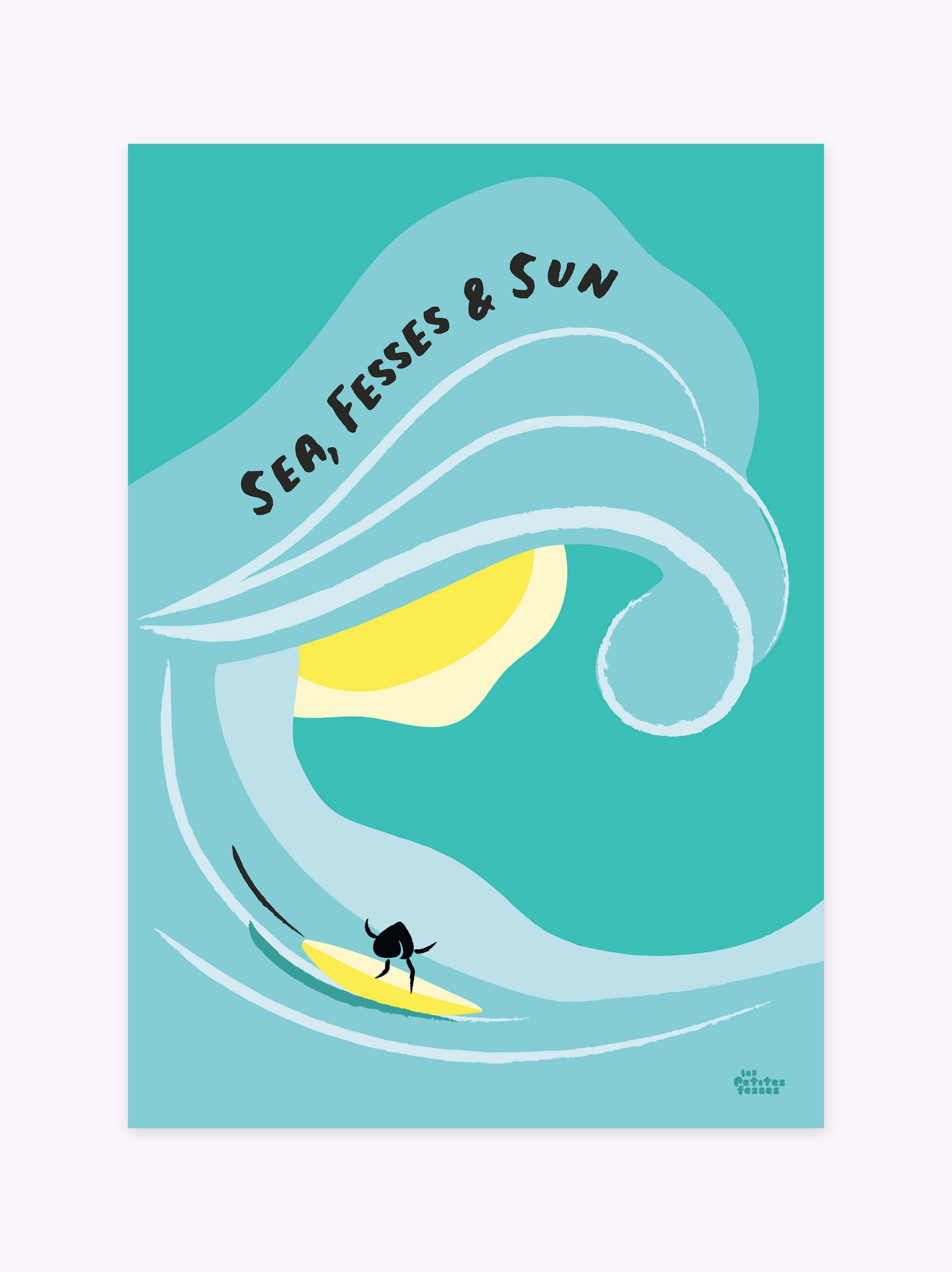 affiche-de-surf-sea