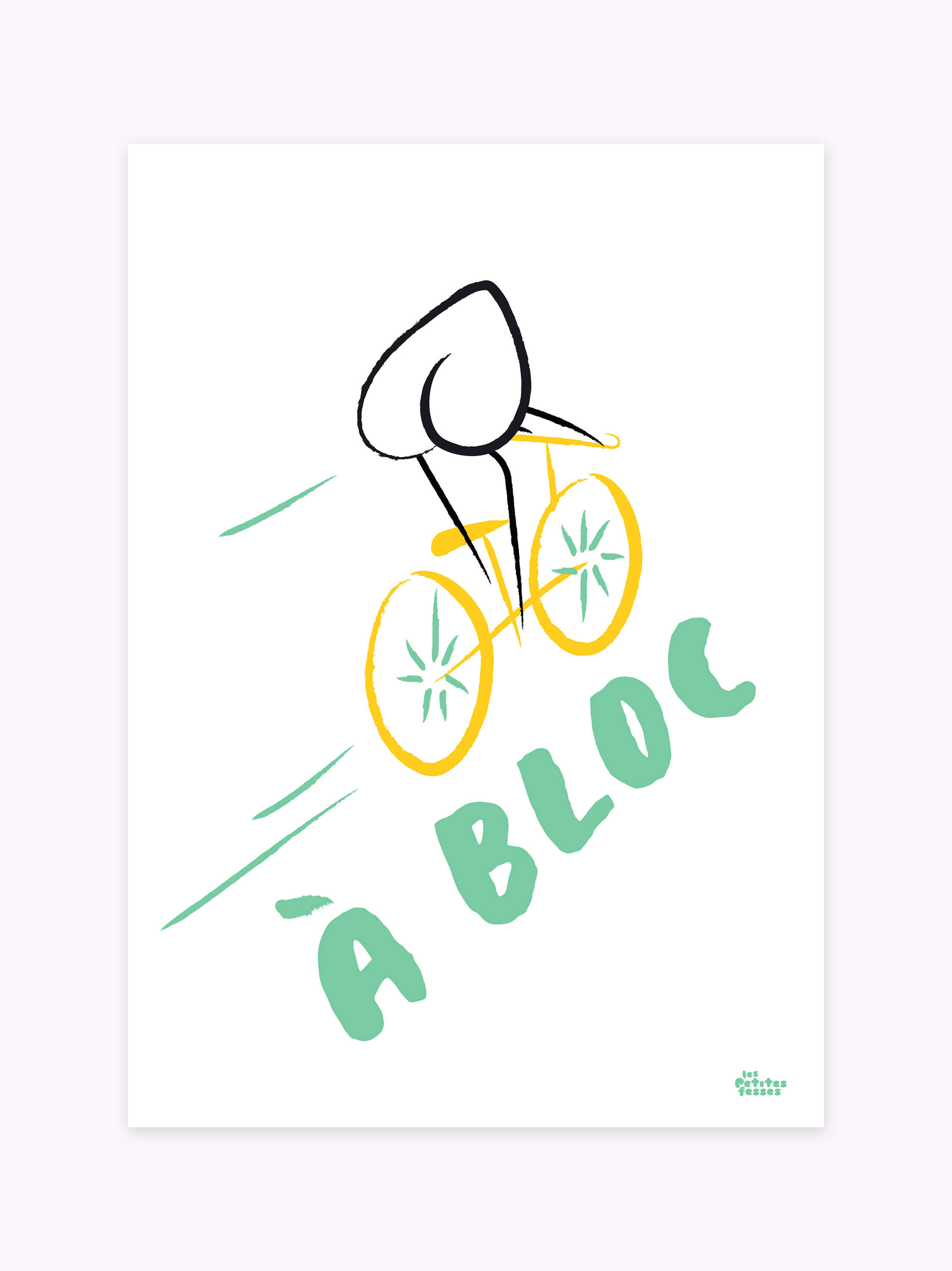 affiche-sport-vélo-a-bloc