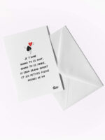 Carte postale Je t'aime quand tu es fort